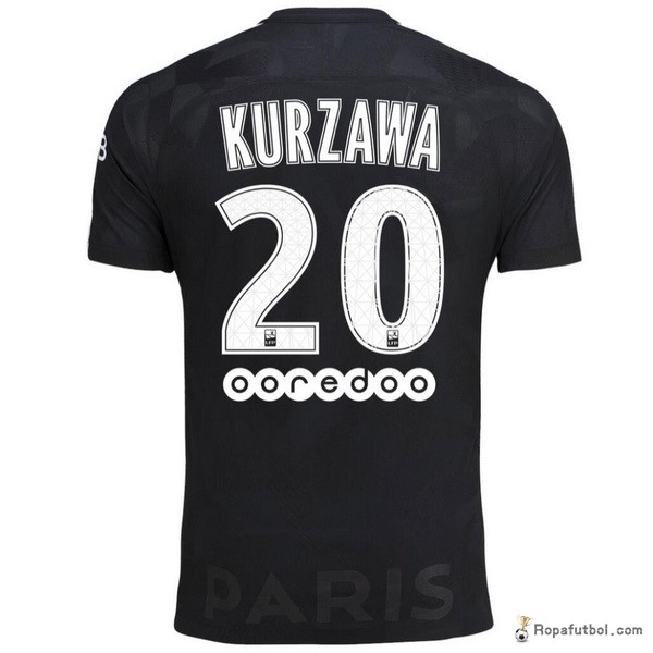 Camiseta Paris Saint Germain Replica Tercera Ropa Kurzawa 2017/18